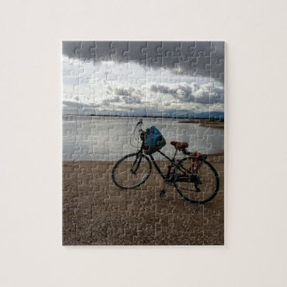 Bike on the Beach Jigsaw Puzzle