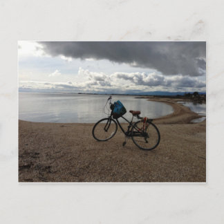 Bike on the Beach Postcard