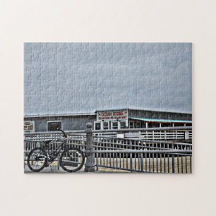 Bike On The Boardwalk by Shirley Taylor Jigsaw Puzzle