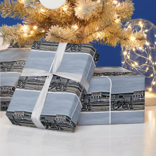 Bike On The Boardwalk by Shirley Taylor Wrapping Paper