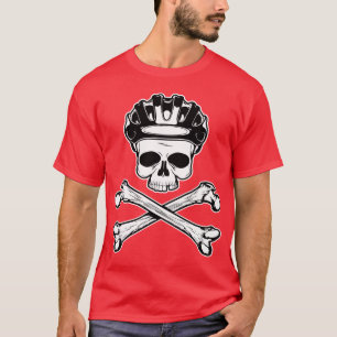 Bike or Die - Bike and Crossbones T-Shirt
