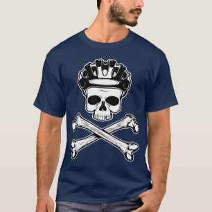 Bike or Die - Bike and Crossbones T-Shirt
