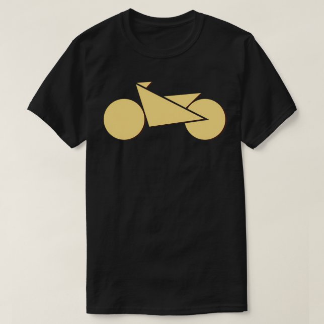 Bike Origami T-Shirt (Design Front)