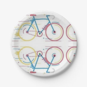 Bike Paper Plate