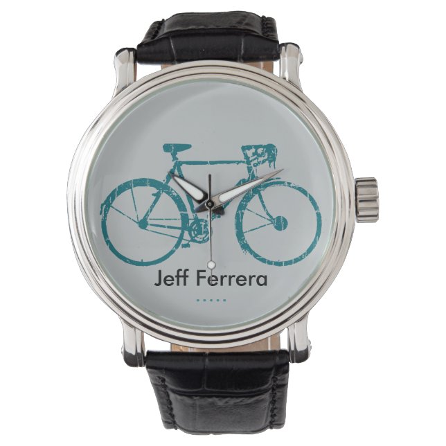 Bike personalised with name watch (Front)