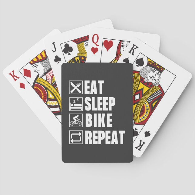 BIKE PLAYING CARDS (Back)
