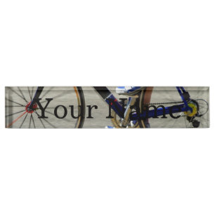 Bike Race Nameplate
