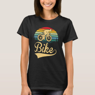 Bike Retro Mountain Bike Mtb Cyclist Bicycle Ridin T-Shirt
