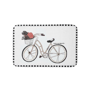 Bike Ride Bathmat