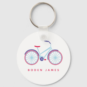 Bike Ride Key Ring