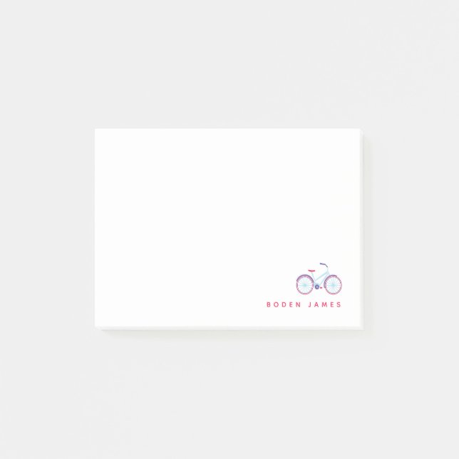 Bike Ride Post-it Notes (Front)