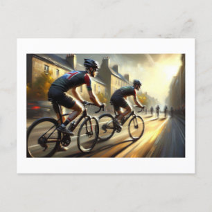 Bike Riders, Postcard