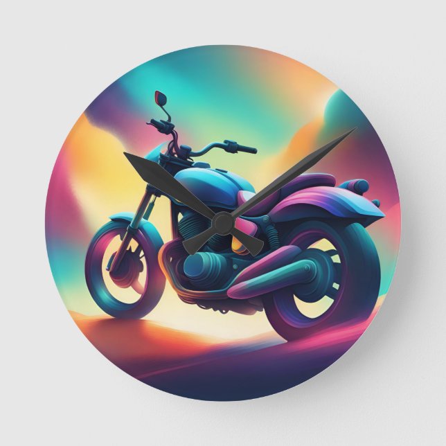 bike round clock (Front)