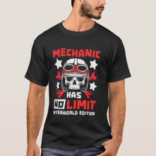 Bike Skull - Workshop Garage Motorbike Motorcycle T-Shirt