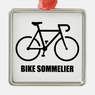 Bike Sommelier Metal Tree Decoration