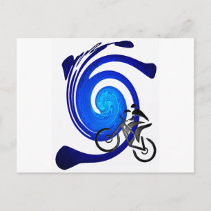 BIKE SOUL STEEP POSTCARD