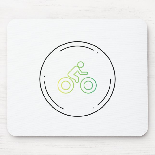 Bike Sport Mouse Mat (Front)