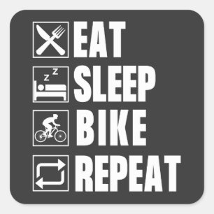 BIKE SQUARE STICKER
