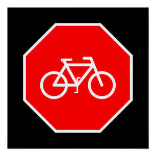 Bike Stop Poster