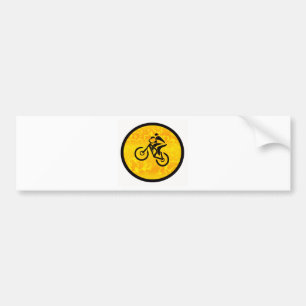 Bike Sun Dialled Bumper Sticker