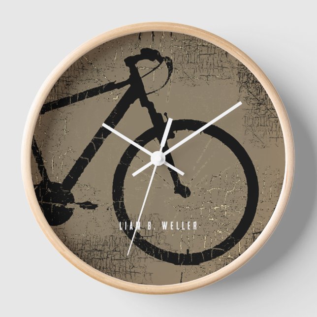 BIKE Time Sports Inspired Clock (Front)