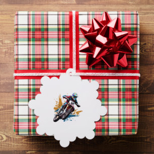 Bike Tree Decoration Card