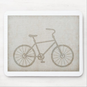 Bike Vintage Sports Peace Love Destiny Mouse Mat