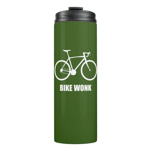 Bike Wonk Thermal Tumbler (Front)