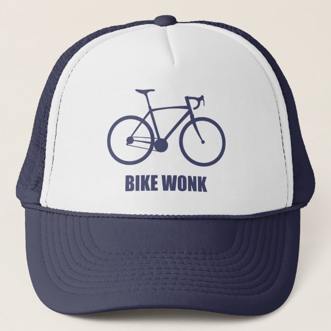 Bike Wonk Trucker Hat (Front)