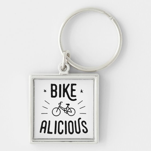 Bikealicious Key Ring (Front)