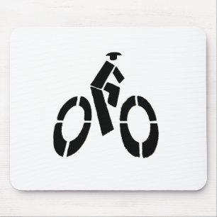 Bikeman Icon Mouse Mat