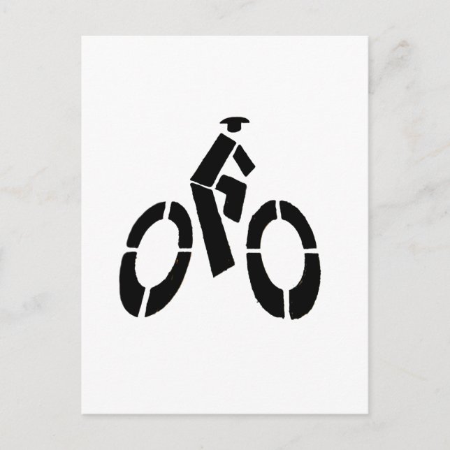 Bikeman Icon Postcard (Front)