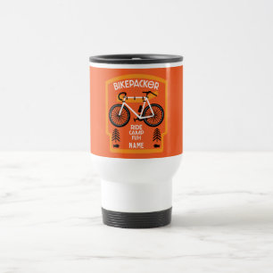 Bikepacker Fish And Camp Large Travel Mug