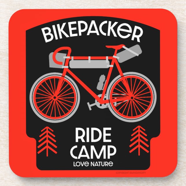 Bikepacking | Backpacking | Touring | Camping Coaster (Front)