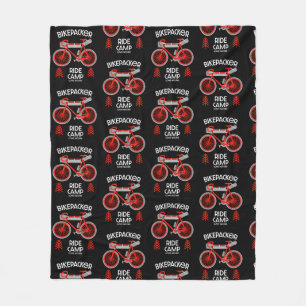 Bikepacking Backpacking Touring Camping Fleece Blanket