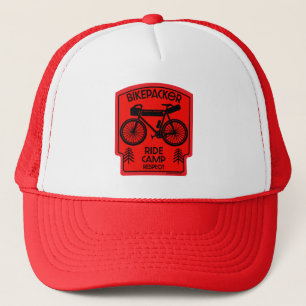 Bikepacking Bike Riding Nature Trucker Hat