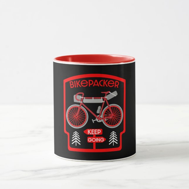 Bikepacking Bike Touring Mug (Center)