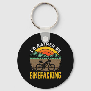 Bikepacking Bikepacker Mountain Bike Biking Cyclin Key Ring