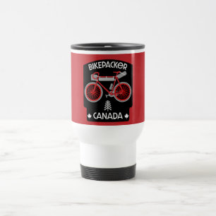 Bikepacking Canada Travel Mug