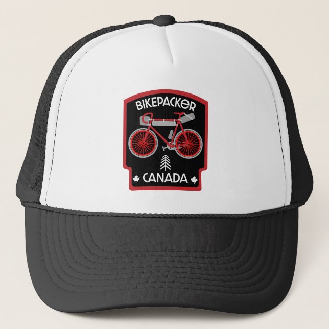 Bikepacking Canada Trucker Hat (Front)