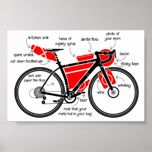 Bikepacking Poster