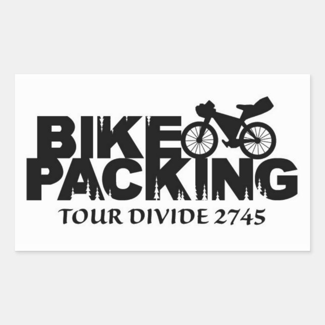 Bikepacking: Tour Divide Sticker (Front)