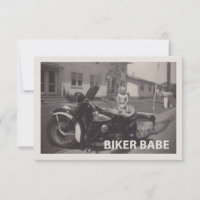 biker babe