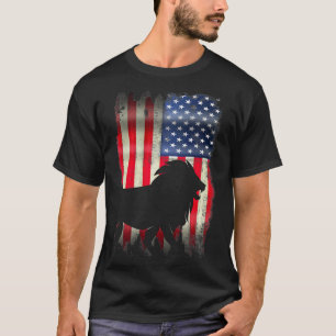 biker babe on vintage moto guzzi motorcycle T-Shirt