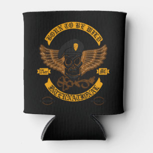 Biker Badge Can Cooler