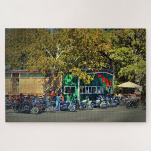 Biker Bar Jigsaw Puzzle