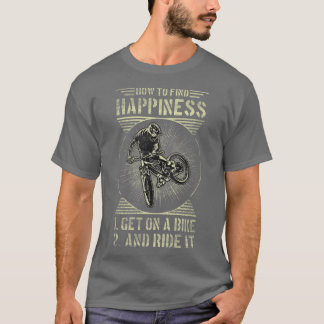Biker Bicycle Cycling Cycle Rider Bike Ride 192 T-Shirt