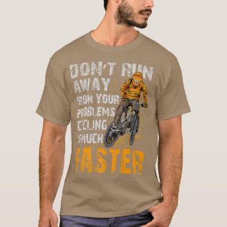 Biker Bicycle Cycling Cycle Rider Bike Ride  201 T-Shirt