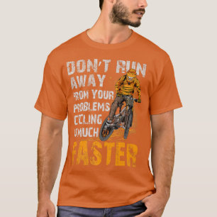 Biker Bicycle Cycling Cycle Rider Bike Ride 201 T-Shirt