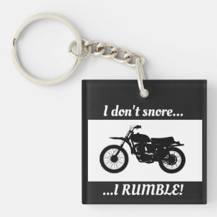 Biker Bikers Motorcycles Motorcyclist Keychain